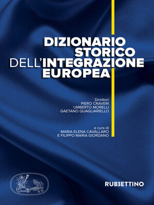 cover image of Dizionario storico dell'integrazione europea